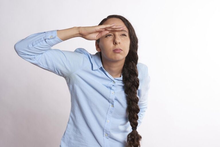 looking person see future women young female business horizon woman success professional career sky job executive modern office city occupation corporate work analysis entrepreneur businesswoman power technology digital marketing workplace nature peering