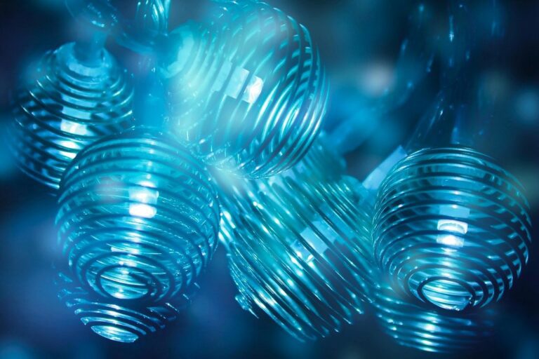 christmas ornament lights blue bokeh reflection led lighting christmas christmas christmas christmas christmas