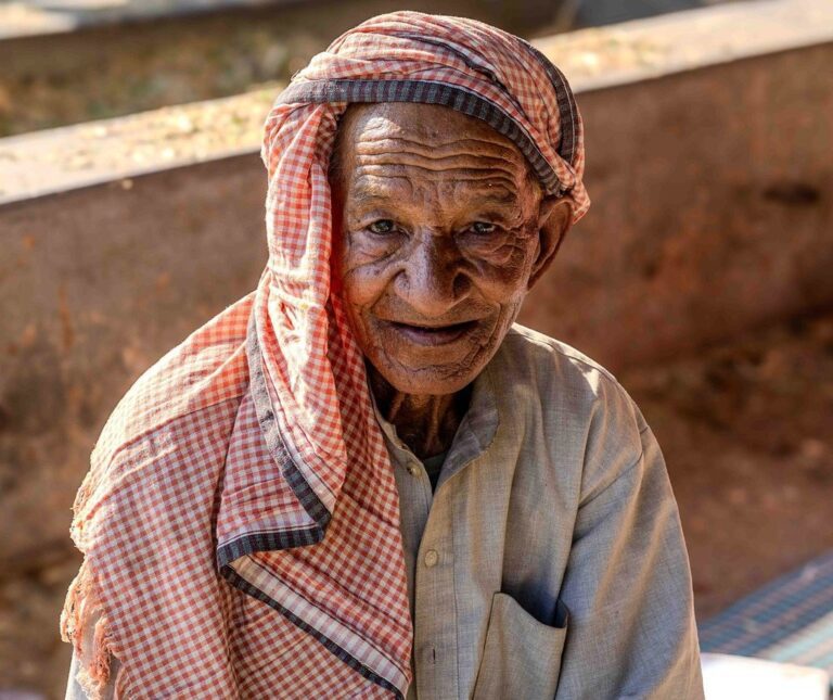 man elderly senior old elder retirement portrait india face grandpa wrinkles male human