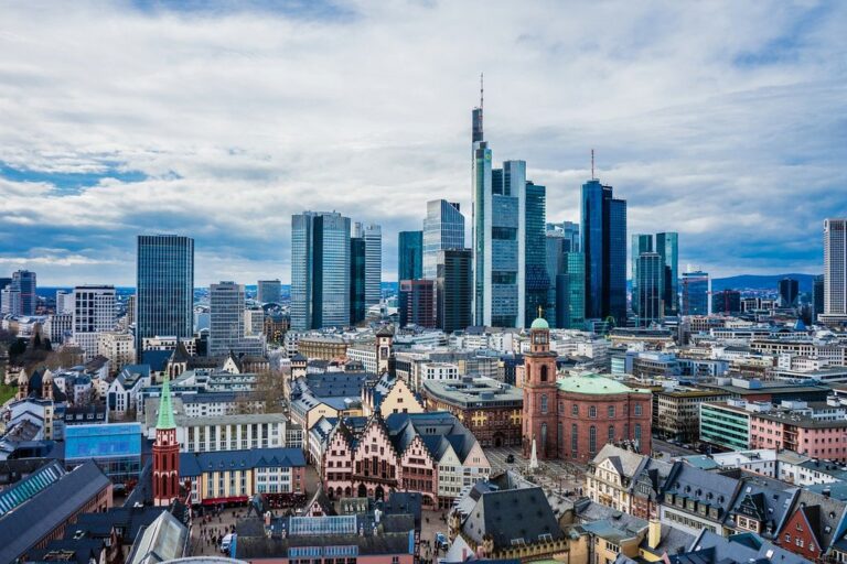 frankfurt main skyline thunderclouds germany skyscraper city hesse heaven historical building sightseeing capitalism bank money euro currency shares commerzbank dax finance wealth darling fund frankfurt frankfurt frankfurt frankfurt germany bank money money money money money finance finance finance