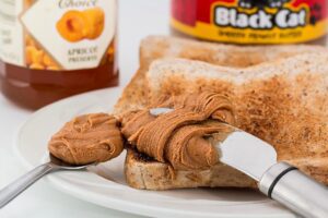 peanut butter toast jam breakfast snack spread food healthy protein creamy nutrition yummy eat slice diet peanut butter toast toast toast jam spread spread spread spread spread protein